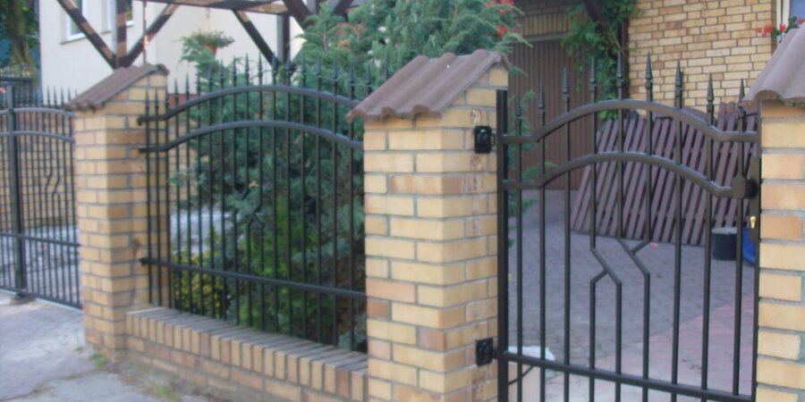 Ogrodzenie wraz z furtką koszową oraz bramą 2 skrzydłową – Szczecin Prawobrzeże