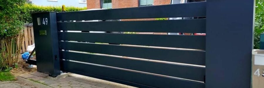 Ogrodzenie i brama przesuwna – Hamburg